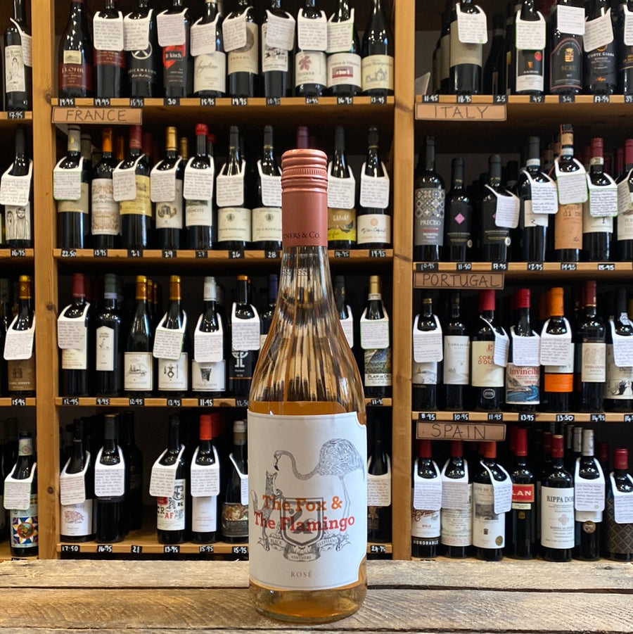 The Fox & The Flamingo Rosé, W.O. Western Cape, South Africa (12%)