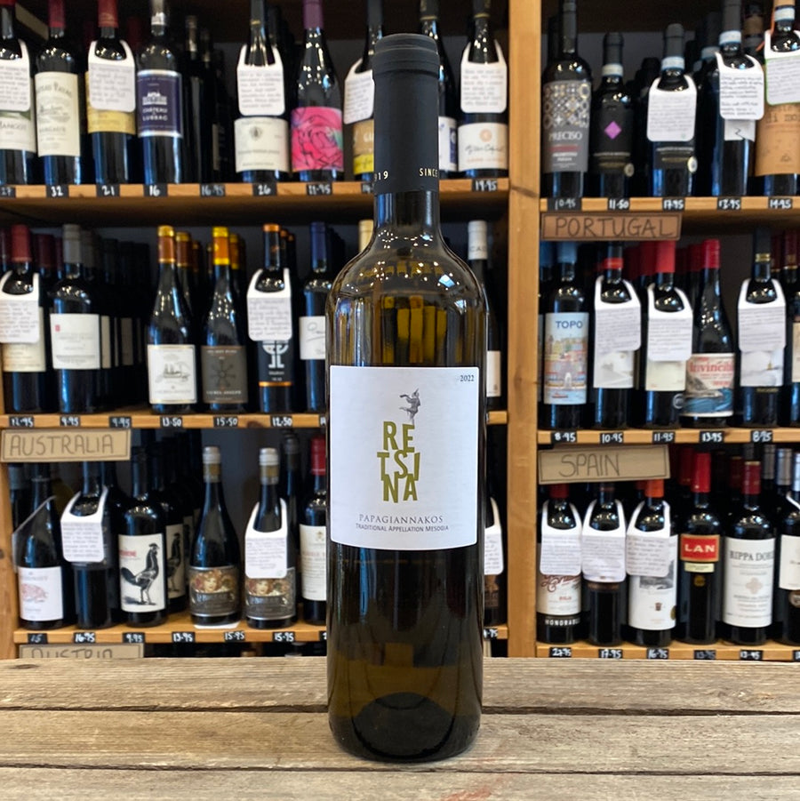 Papagiannakos Retsina 2022, Attika, Greece (12.5%)