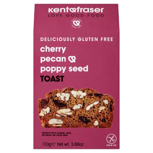 Kent & Fraser Cherry & Pecan & Poppy seed Toast 110g