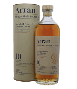 Arran 10 Year Old, 70cl (46%)