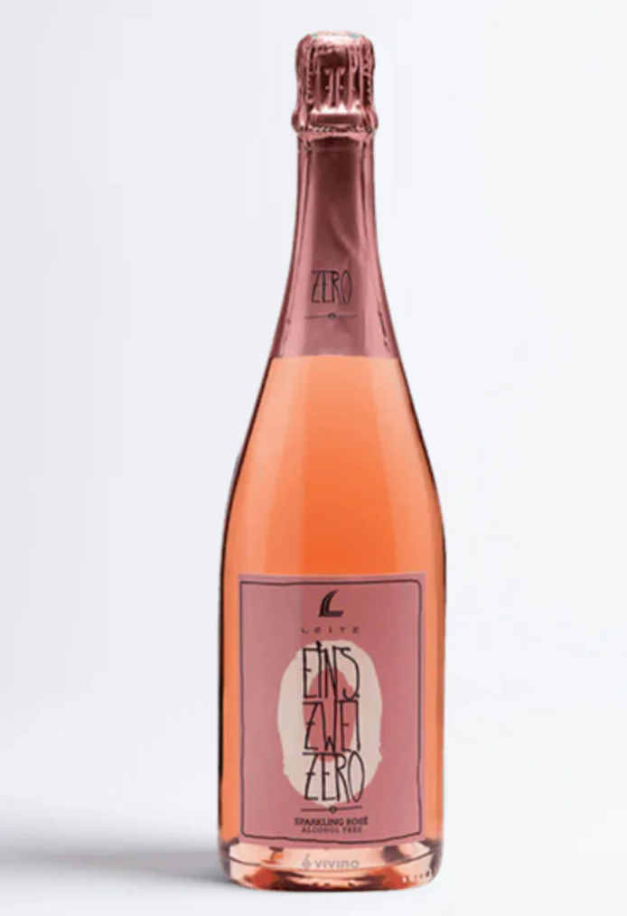 Leitz Eins Zwei Zero Sparkling Rosé, Rheinhessen, Germany (0%)