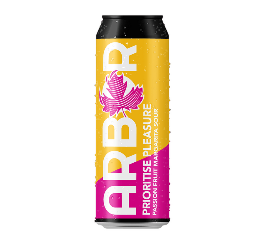 Arbor Prioritise Pleasure Passion Fruit Margarita Sour 568ml, Bristol (6.2%)