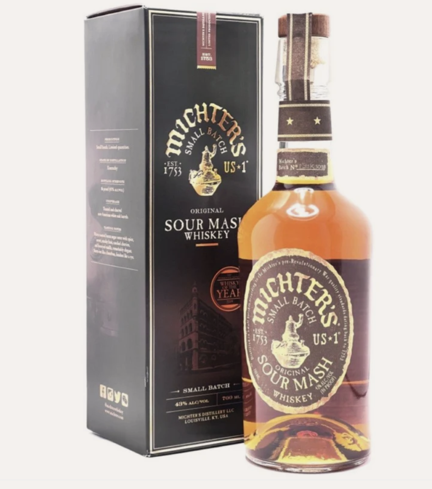 Michter's US* Original Sour Mash Whiskey 70cl, Kentucky, USA (43%)