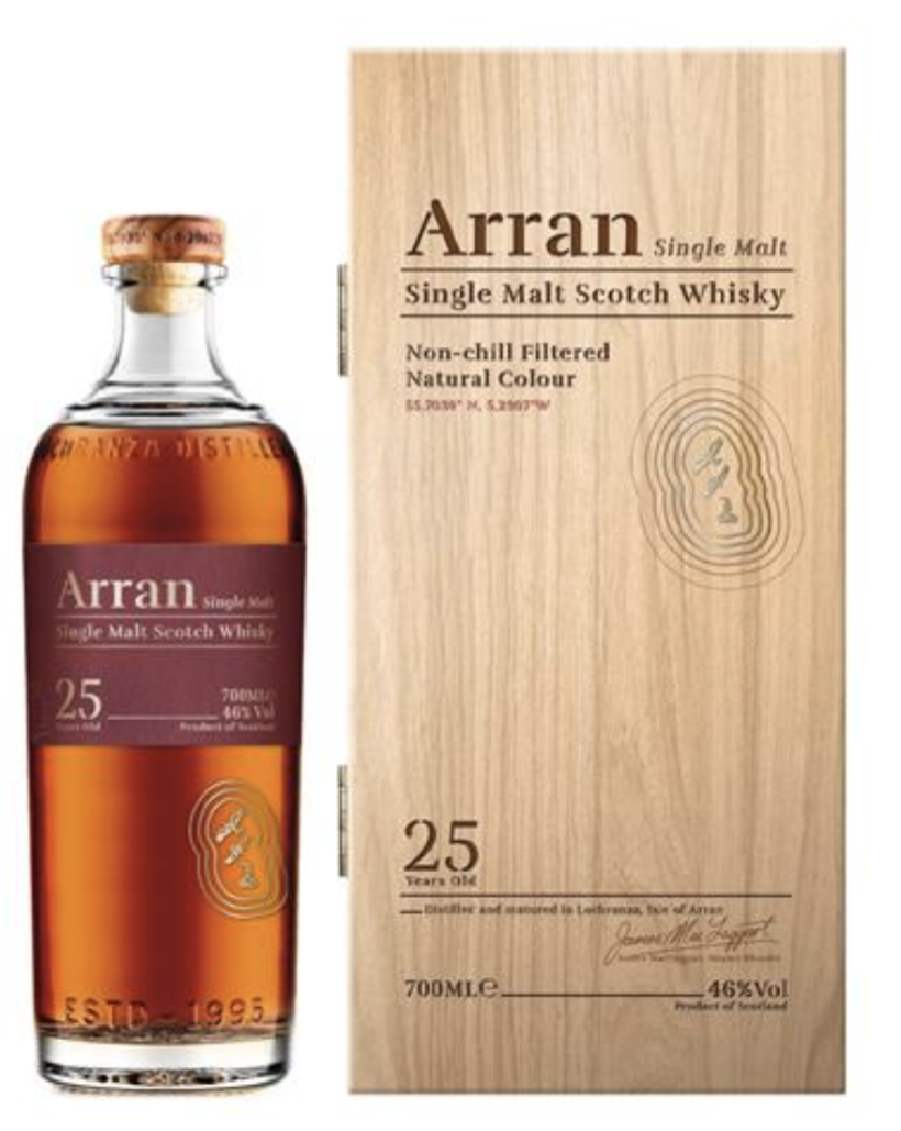 Arran 25 Year Old 70cl (46%)
