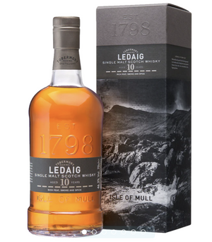 Ledaig 10 Years Old, Isle of Mull 70cl (46.3%)
