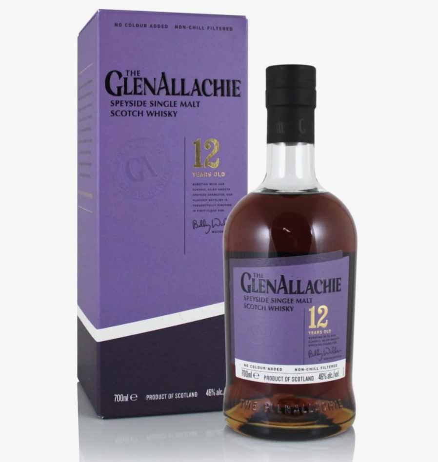 GlenAllachie 12 Year Old 70cl, Speyside (46%)