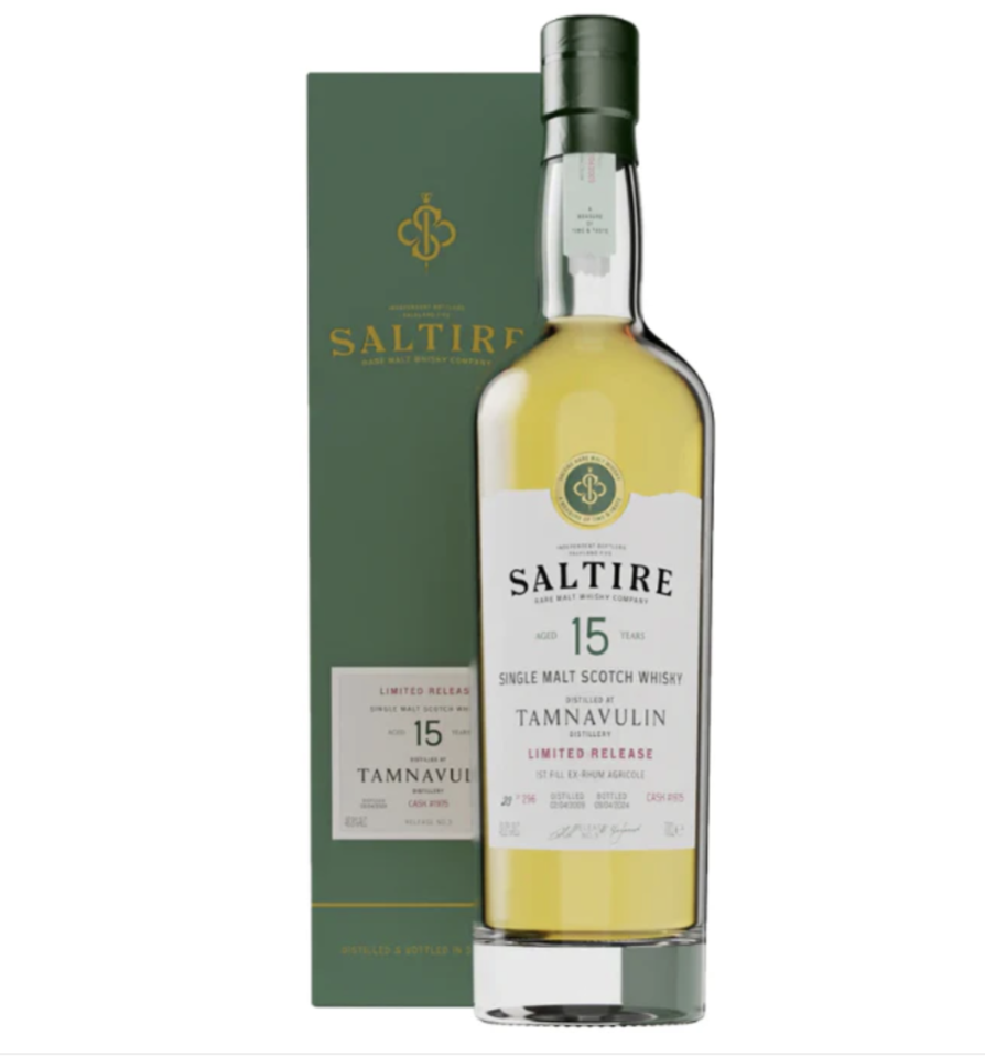 Saltire Tamnavulin 15 Year Old Limited Release 70cl, Speyside (48.8%)
