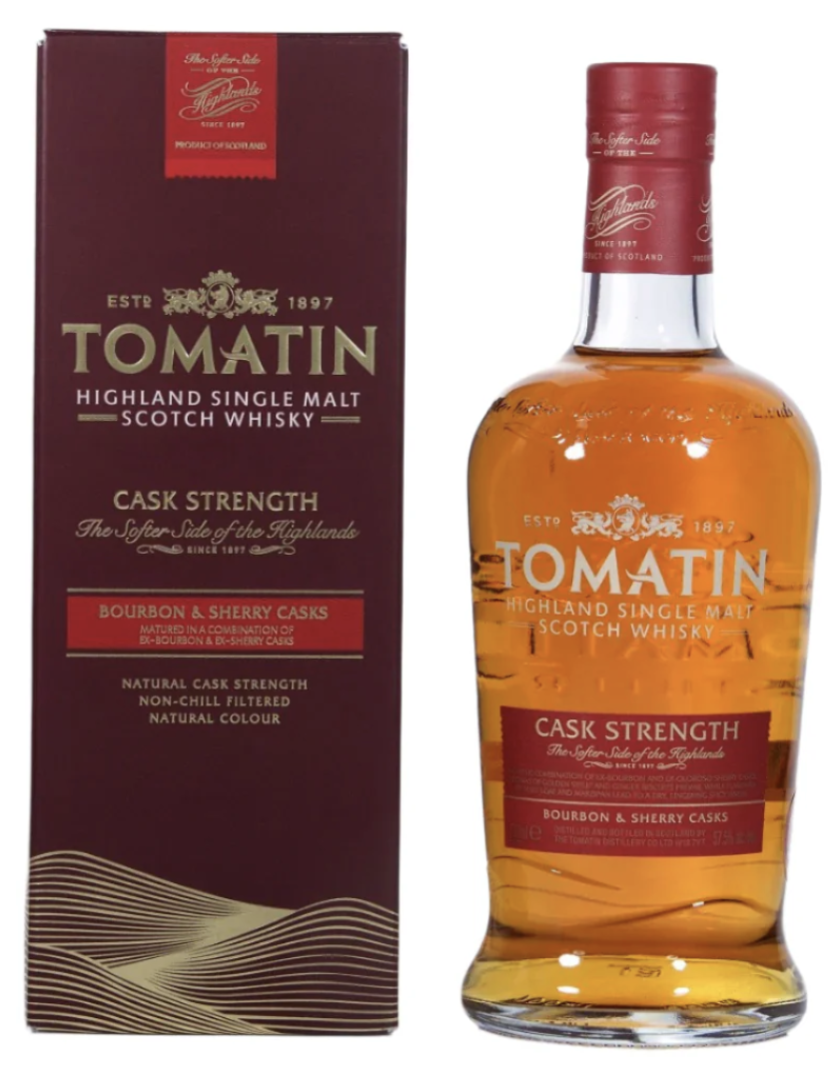 Tomatin Cask Strength 70cl, Highland (57.5%)