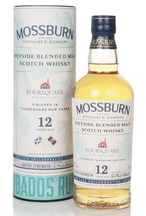 Mossburn X Foursquare 12 Year Old Blended Malt 70cl, Speyside (57.7%)