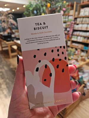 The Chocolate Society - Tea & Biscuit (80g)