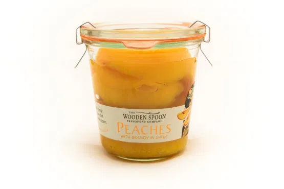Wooden Spoon Peaches with Brandy Kilner 275g