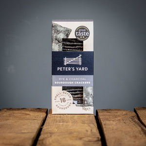 Peter’s Yard Charcoal & Rye Sourdough Crackers 90g