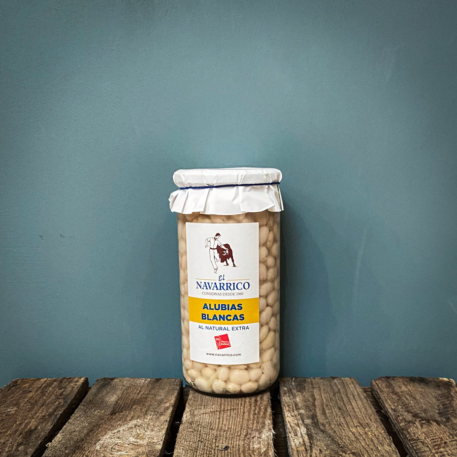 Navarrico Haricot Beans Jar 720g