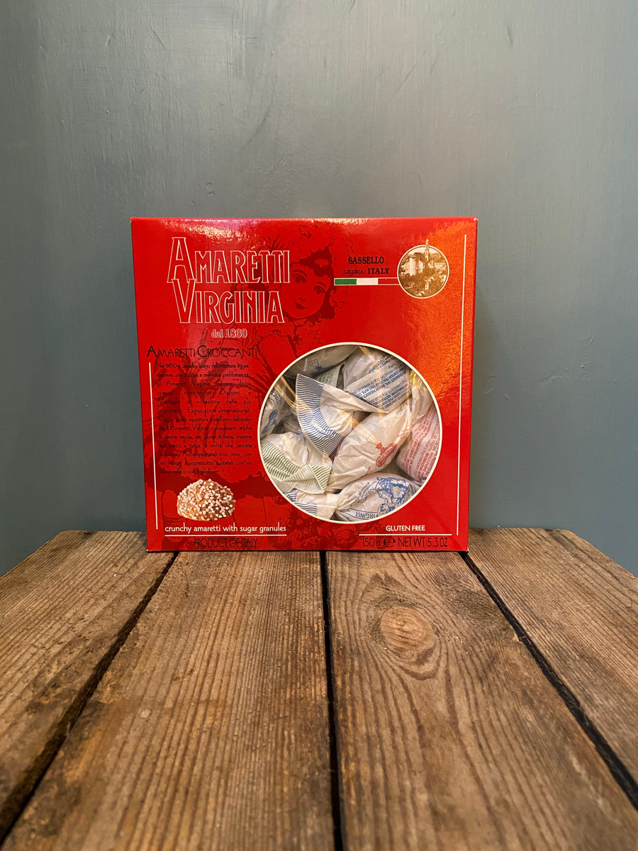 Amaretti Virginia - Crunchy Amaretti Box (150g)