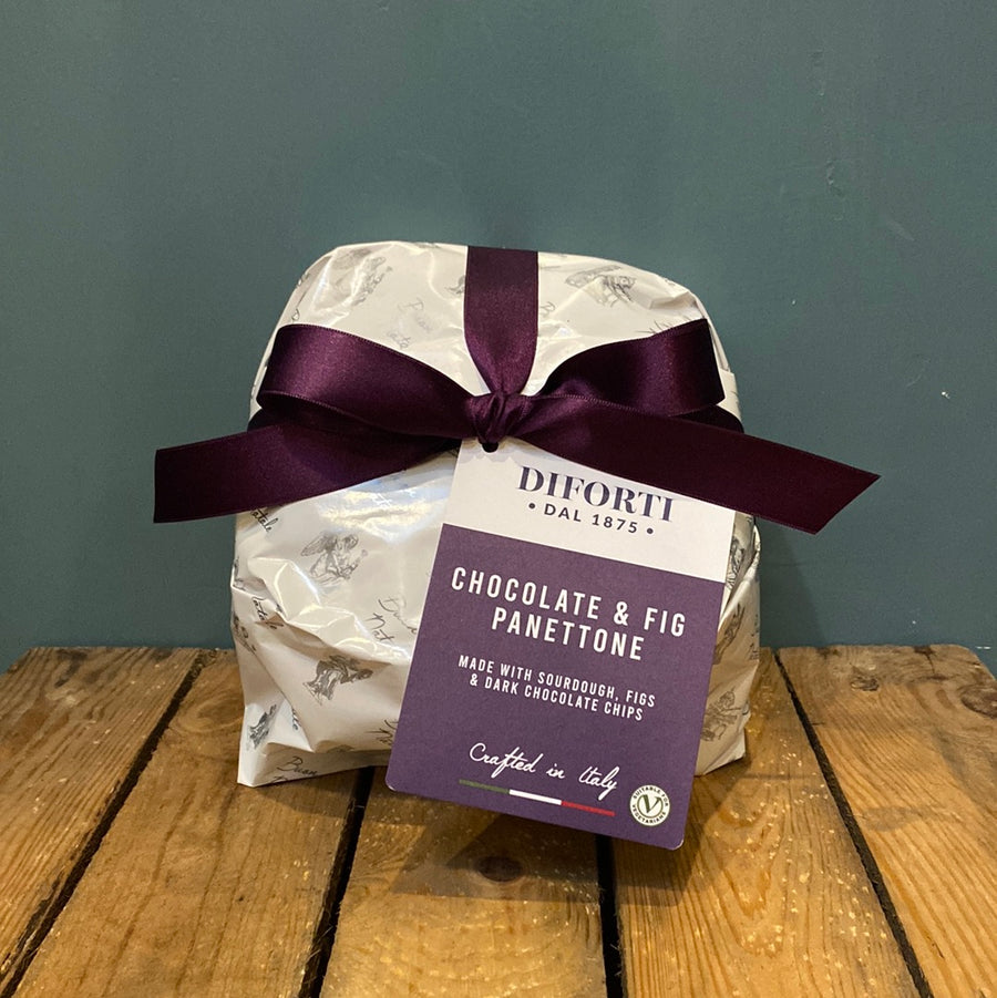 Diforti - Dark Chocolate & Fig Panettone 500g