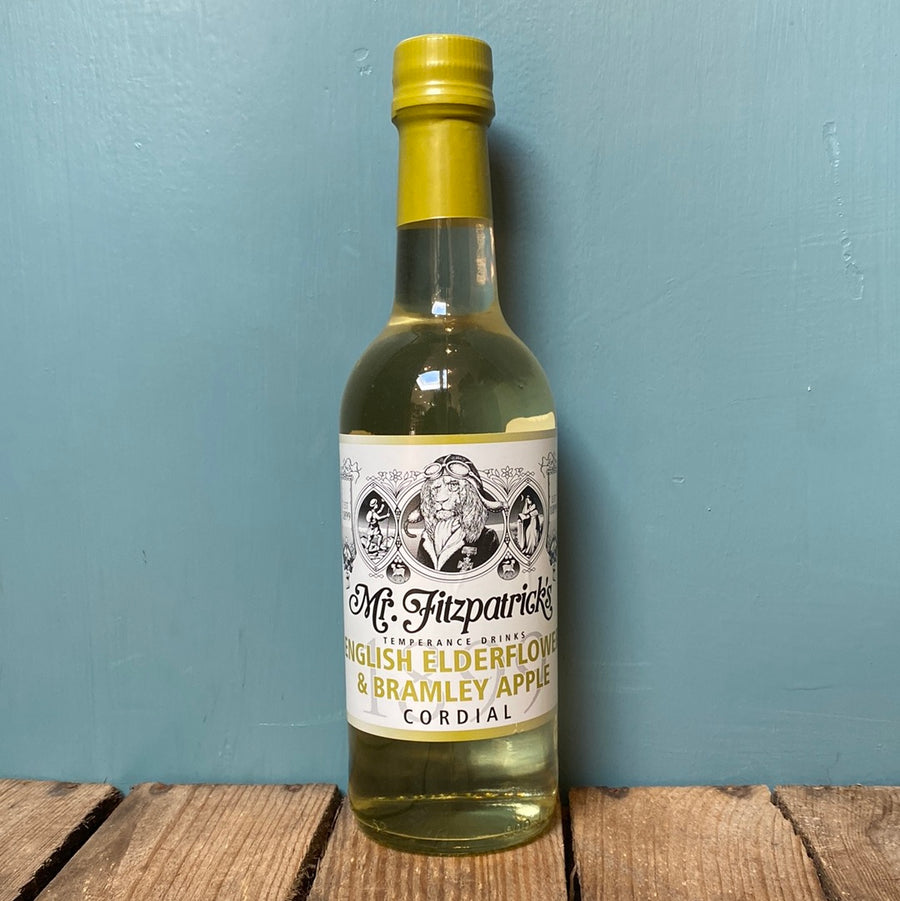 Mr Fitzpatrick's English Elderflower & Bramley Apple Cordial 500ml