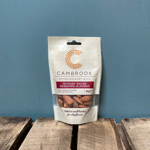 Cambrook Hickory Smoked Seasoned Almonds 80g