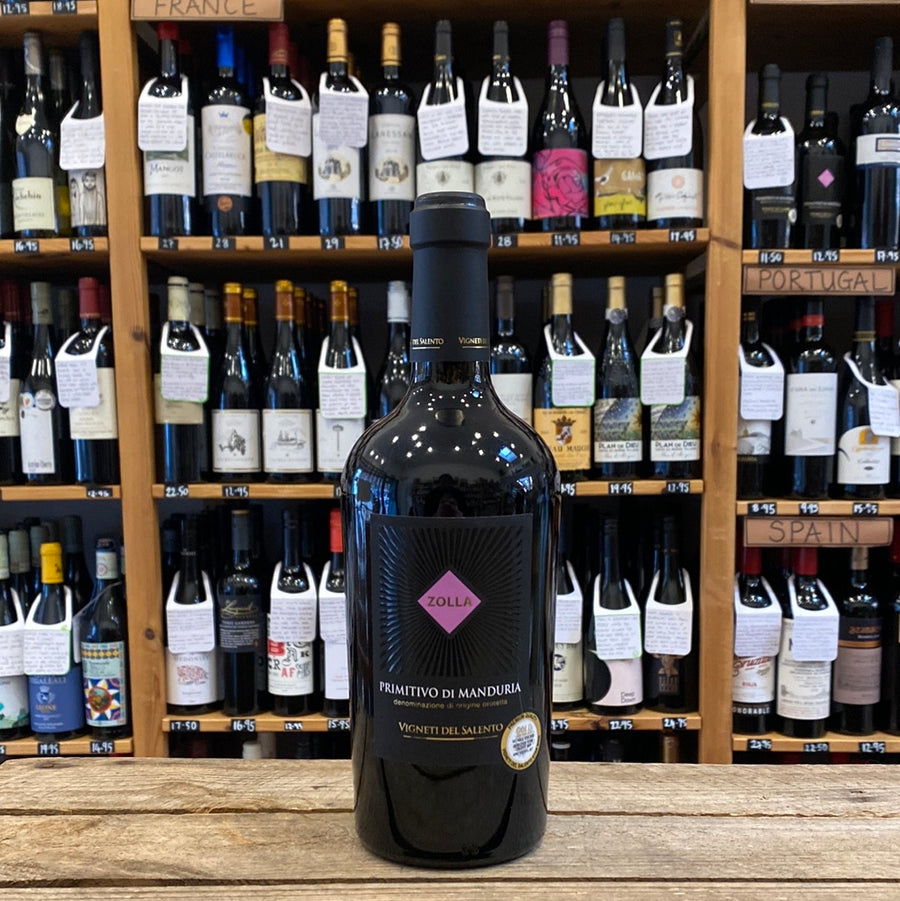 Vigneti del Salento, Zolla Primitivo di Manduria 2020, Puglia, Italy (15%)