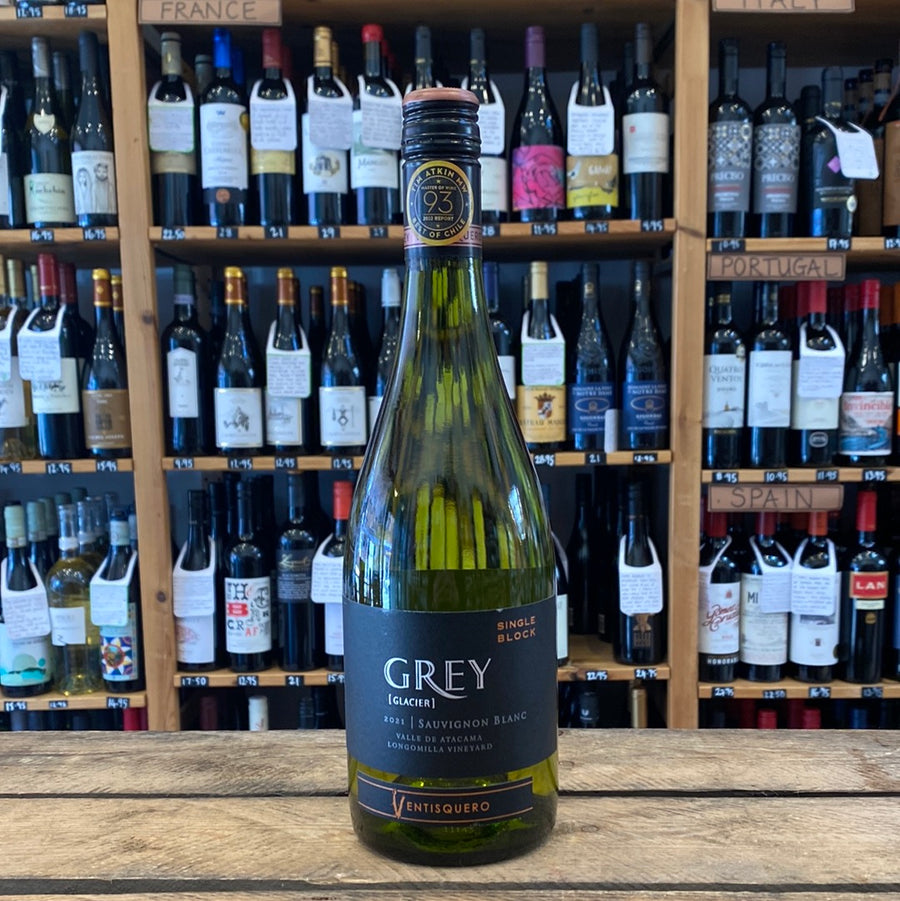Grey [Glacier] Sauvignon Blanc 2021, Huasco Valley, Chile (12.5%)