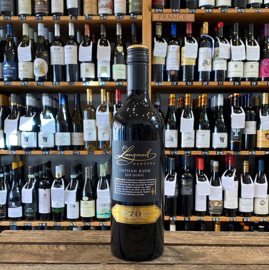 Langmeil Orphan Bank Shiraz 2018, Barossa, Australia (15%)