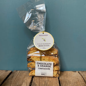 Seggiano Chocolate & Orange Cantuccini 200g